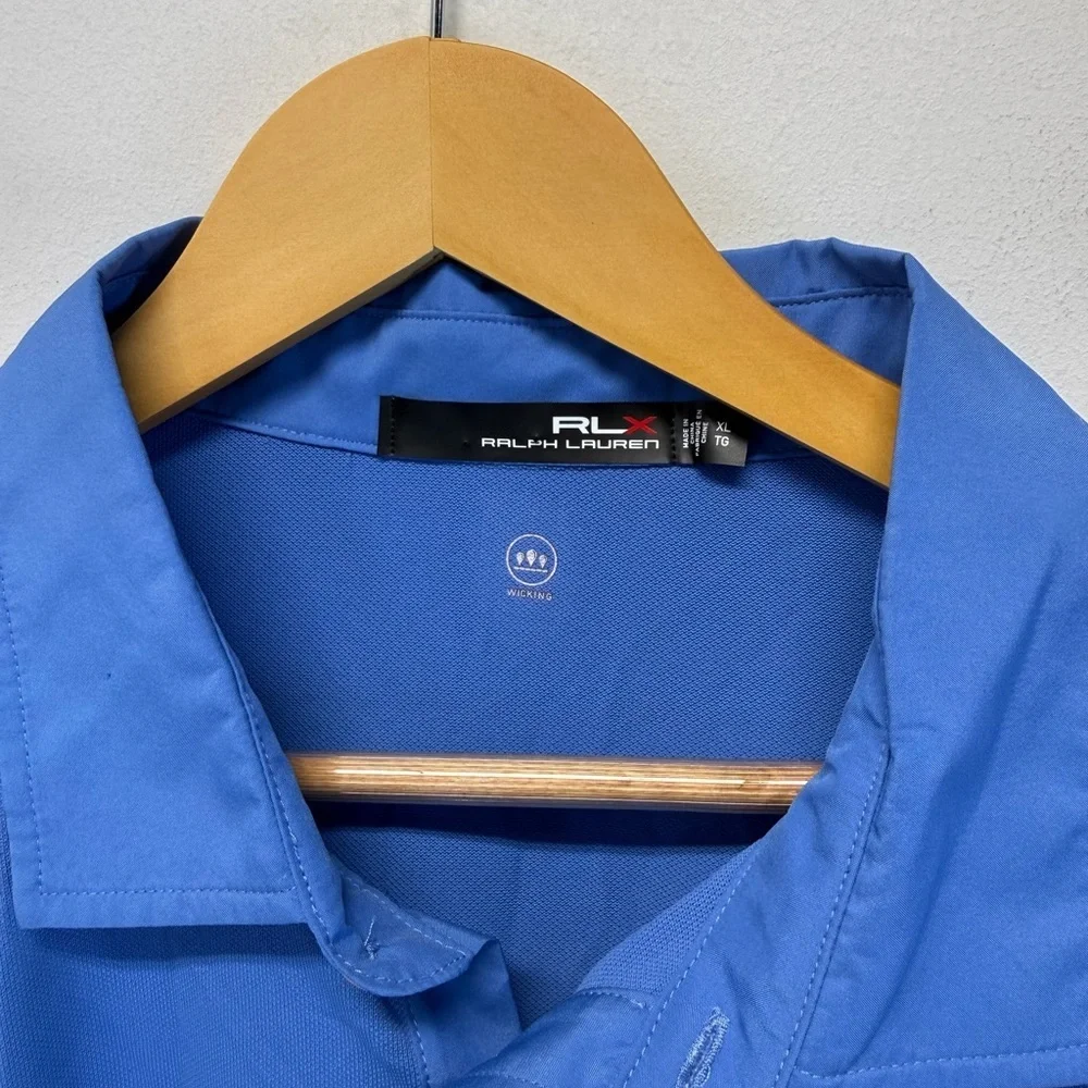 Ralph Lauren Classic RLX Blue Polo Shirt Men’s XL NWOT